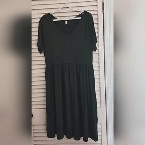 DB Moon Casual Dress XL Forest Green